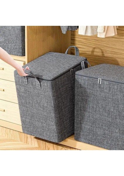 Mavi Xl Kıyafet Saklama Çantası Yerden Tasarruf Sağlayan Toz Geçirmez Yorgan Saklama Çantası Katlanabilir Büyük Kapasiteli Dolap Organizatör Ev Için (Yurt Dışından) fiyatları