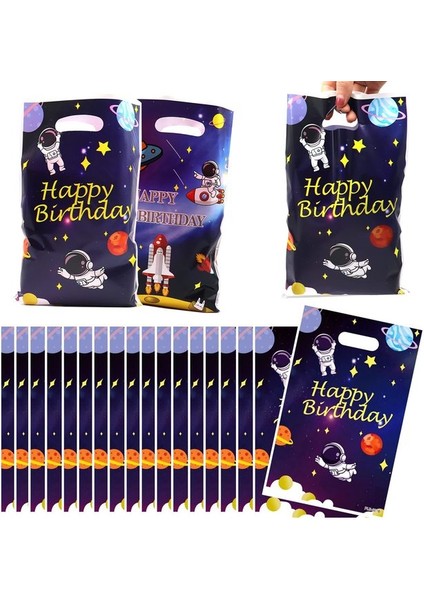 Hediye Çanta 30 Adet 10/50 Adet Uzay Partisi Hediye Çanta Çocuklar Için Erkek Kız Oğul Malzemeleri Şeker Aperatif Çanta Doğum Günü Noel Cadılar Bayramı Süslemeleri Şekerleri (Yurt Dışından)