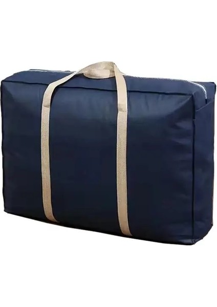 Lacivert S Mükemmel Giysi Saklama Çantası Genişletme Kolu Yorgan Saklama Çantası Yerden Tasarruf Yorgan Saklama Katlanabilir Yatak Odası Depolama Kese (Yurt Dışından)