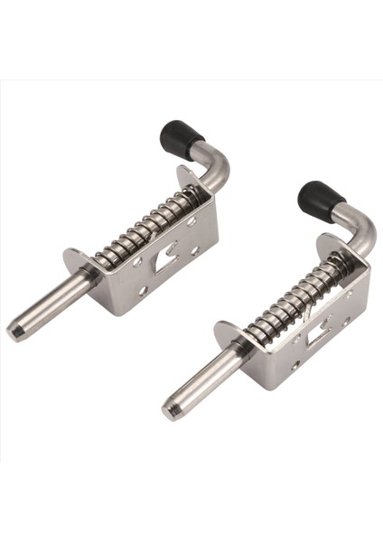 2pcs 5 Inç Paslanmaz Çelik Yay Yüklü Mandal Pim Namlu Cıvatası 2mm Kalınlaştırılmış Kapı Kilidi Fırça (Yurt Dışından) modelleri