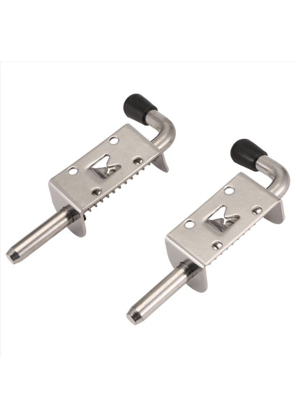 2pcs 5 Inç Paslanmaz Çelik Yay Yüklü Mandal Pim Namlu Cıvatası 2mm Kalınlaştırılmış Kapı Kilidi Fırça (Yurt Dışından) fırsatları