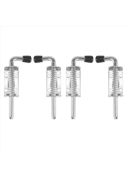 4 Paket 5 Inç Yay Yüklü Mandal Pimi 304 Paslanmaz Çelik Namlu Cıvatası Kalınlaştırılmış 2mm Kapı Kilidi, Fırçalanmış Bitmiş (Yurt Dışından) modelleri