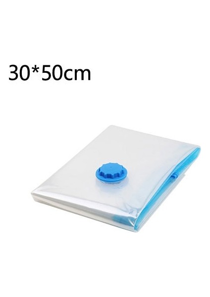 30X50 cm Uygun Vakum Poşeti Depolama Ev Düzenleyici Şeffaf Elbise Organizatör Mühür Sıkıştırılmış Seyahat Tasarruflu Çanta Paketi (Yurt Dışından)