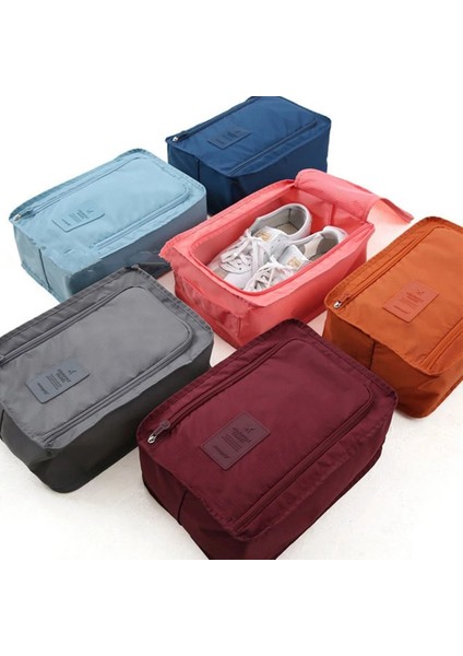 Mavi Naylon Şık Ayakkabı Düzenleyici - Kullanışlı ve Dayanıklı Depolama Çözümü Hafif Dış Mekan Depolama Alanından Tasarruf Sağlar (Yurt Dışından) modelleri