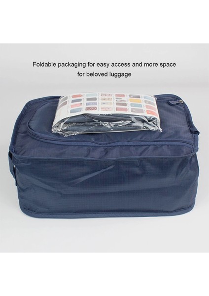 Mavi Naylon Şık Ayakkabı Düzenleyici - Kullanışlı ve Dayanıklı Depolama Çözümü Hafif Dış Mekan Depolama Alanından Tasarruf Sağlar (Yurt Dışından) indirimleri