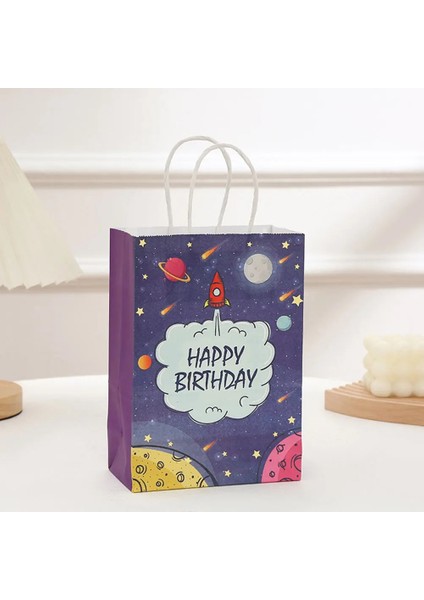 Stil A 15X8X21 cm 4/8 Adet Astronot Hediye Çanta Dış Uzay Parti Çocuk Oğlu Bebek Duş Malzemeleri Için Iyilik Evren Serisi Doğum Günü Partisi Süslemeleri (Yurt Dışından) indirimleri