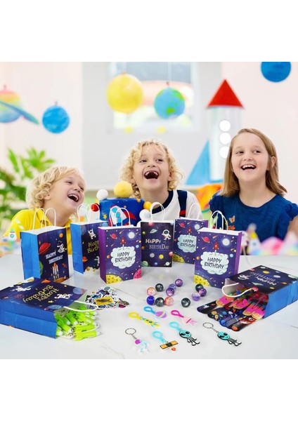 Mix Set 4 Adet 4/24 Adet Astronot Hediye Çanta Dış Uzay Parti Çocuk Oğlu Bebek Duş Malzemeleri Için Iyilik Evren Serisi Doğum Günü Partisi Süslemeleri (Yurt Dışından) fırsatları
