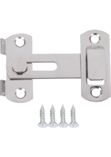 Hasp Mandal Metal Pencere Dolabı Bağlantısı Için Hasp Mandalı Kilit Sürgülü Kapı Kilidi (Yurt Dışından)