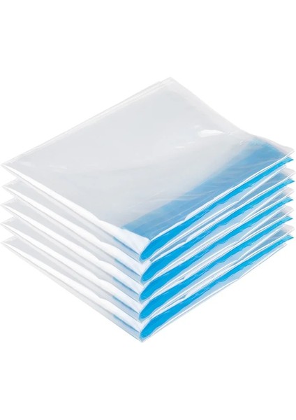 35X50 cm Uygun Vakum Poşeti Depolama Organizatör Şeffaf Elbise Mühür Sıkıştırılmış Seyahat Yerden Tasarruf Çanta Paketi Elbise Organizatör (Yurt Dışından)