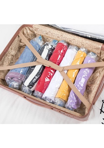 35X50 cm Uygun Vakum Poşeti Depolama Organizatör Şeffaf Elbise Mühür Sıkıştırılmış Seyahat Yerden Tasarruf Çanta Paketi Elbise Organizatör (Yurt Dışından) modelleri