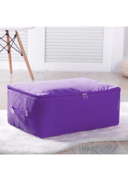 Kahve Xl 60X50X25CM Oxford Kumaş Yorgan Saklama Çantası Yorgan Giyim Bitirme Saklama Çantası Ağır Giysi Saklama Çantası Yerden Tasarruf Büyük Kapasiteli 13 Renk (Yurt Dışından) indirimleri