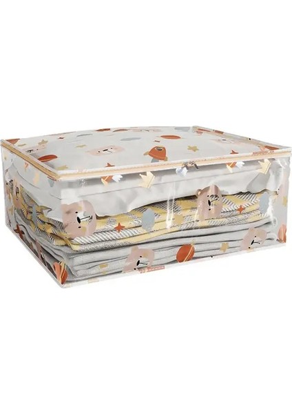 M Dayanıklı Saklama Çantası Yerden Tasarruf Sağlayan Saklama Çantası Su Geçirmez Yorgan Saklama Çantası Kapasiteli Organizatör Toz Geçirmez Giysiler Ev Yatak Odası (Yurt Dışından)