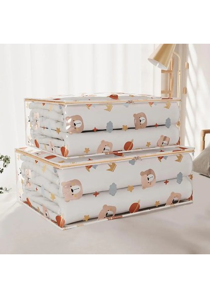 M Dayanıklı Saklama Çantası Yerden Tasarruf Sağlayan Saklama Çantası Su Geçirmez Yorgan Saklama Çantası Kapasiteli Organizatör Toz Geçirmez Giysiler Ev Yatak Odası (Yurt Dışından) fiyatları