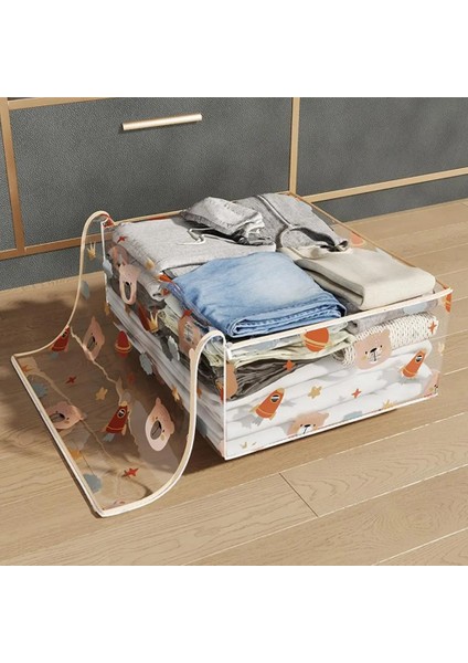 M Dayanıklı Saklama Çantası Yerden Tasarruf Sağlayan Saklama Çantası Su Geçirmez Yorgan Saklama Çantası Kapasiteli Organizatör Toz Geçirmez Giysiler Ev Yatak Odası (Yurt Dışından) fırsatları