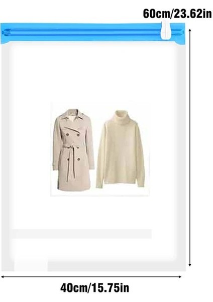 B-L Vakum Saklama Torbaları El Haddeleme Giyim Sıkıştırma Saklama Torbaları Katlanabilir Seyahat Space Saver Su Geçirmez Çanta Ev Organizatör (Yurt Dışından)