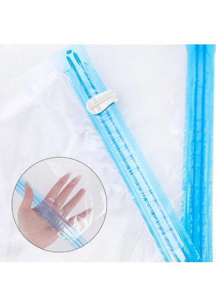 B-L Vakum Saklama Torbaları El Haddeleme Giyim Sıkıştırma Saklama Torbaları Katlanabilir Seyahat Space Saver Su Geçirmez Çanta Ev Organizatör (Yurt Dışından) modelleri