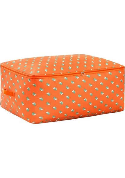 Renkli 3 L 58X40X22CM Çiçekli Yorgan Saklama Kutusu, Yatak Altı Saklama Düzenleyici, Battaniye Saklama Çantası, Fermuarlı Paket Kasa, Elbise Kutusu, Ev Yerden Tasarruf Di (Yurt Dışından) fırsatları