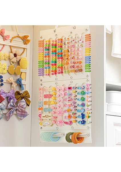 Bgb Saç Fiyonkları Organizatör Duvar Asılı Büyük Kapasiteli Kafa Bandı Tutucu Saç Tokası Depolama Askı Yerden Tasarruf Sağlayan Aksesuar Kız Odası Için (Yurt Dışından) modelleri