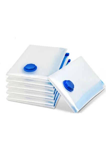 Vakum Torbası 120X120 cm Premium Vakumlu Saklama Torbası %80 Daha Fazla Depolama Alanı!çift Fermuar Contası, Üçlü Conta Vanası!yorgan, Battaniye, Yatak Takımı, Giysi Için (Yurt Dışından)