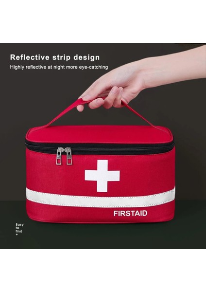 Kırmızı M Ilk Yardım Çantası Çantası Taşınabilir Hafif Çantaları Yerden Tasarruflu Tıbbi Kutu Kamp Mutfak Hayatta Kalma Işletmeler Mavi (Yurt Dışından) fiyatları