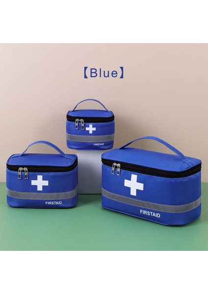 Kırmızı M Ilk Yardım Çantası Çantası Taşınabilir Hafif Çantaları Yerden Tasarruflu Tıbbi Kutu Kamp Mutfak Hayatta Kalma Işletmeler Mavi (Yurt Dışından) indirimleri