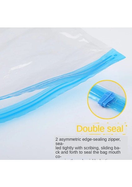 40X50CM Pompasız Ev Uygun Vakum Torbası Depolama Organizatör Şeffaf Elbise Mühür Sıkıştırılmış Seyahat Tasarruflu Yer Çanta Paketi (Yurt Dışından) modelleri