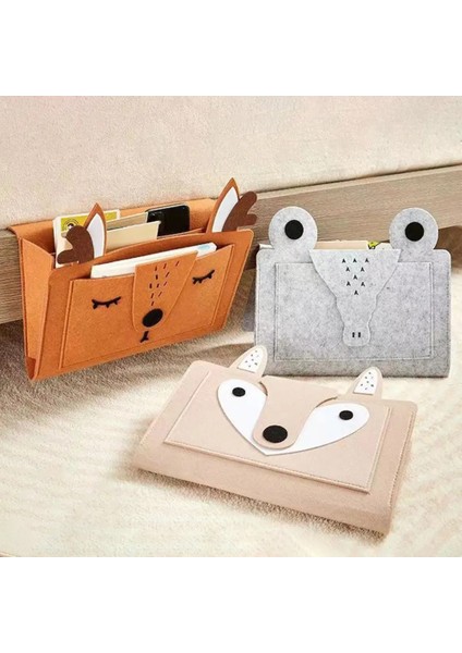 Turuncu Asılı Başucu Depolama Çok Cep Başucu Organizatör Karikatür Grafik Tasarım Yerden Tasarruf Çok Fonksiyonlu Depolama Asılı (Yurt Dışından) fırsatları