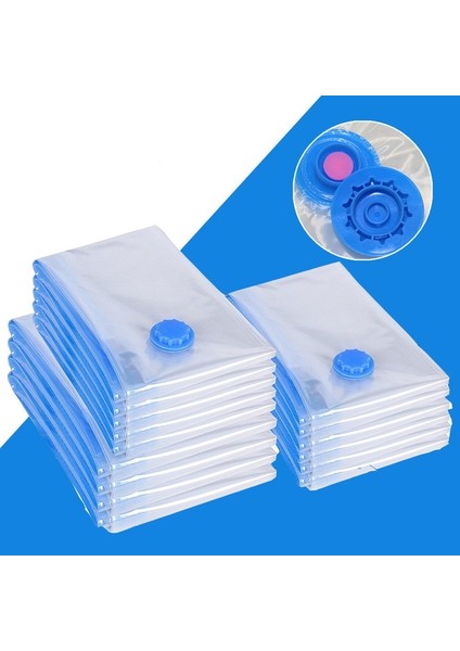 1 Adet 70X100 cm Büyük Boy Vakum Torbası Elbise Saklama Torbası Valfli Temiz Sınır Katlanır Sıkıştırma Saklama Çantası Seyahat Yerden Tasarruf Mühür Paketi (Yurt Dışından)