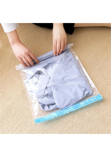 50X70CM Vakum El Haddeleme Sıkıştırma Torbası Space Saver Çanta Yeniden Kullanılabilir Şeffaf Giyim Paketleme Çantası Yatak Mühür Çanta Ev Organizatör (Yurt Dışından) modelleri