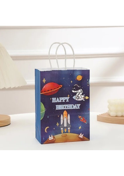 Stil 3 4 Adet 4/24 Adet Astronot Hediye Çanta Dış Uzay Parti Çocuk Oğlu Bebek Duş Malzemeleri Evren Serisi Doğum Günü Partisi Süslemeleri Için Iyilik (Yurt Dışından)