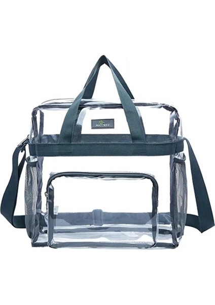 Gri Yıkama Torbası Yerden Tasarruf Sağlayan Su Geçirmez Hafif Kadın Şeffaf Emek Tasarrufu Sağlayan Tote Saklama Çantası Günlük Yaşam (Yurt Dışından) fiyatları