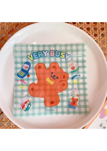 Stil G 13,5 cm x 13,5 cm Çok Fonksiyonlu Gıda Ambalajı Yer Kaplamaz Plastik Gıda Saklama Düzenleyici Kullanışlı Atıştırmalık Saklama Sıkıca Kapatılmış (Yurt Dışından) indirimleri