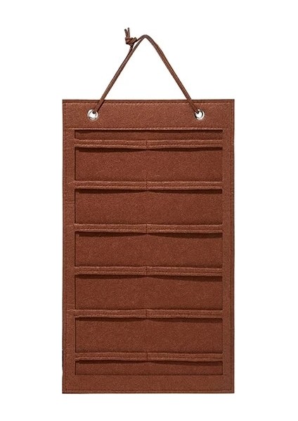 Kahve 50X35CM Saç Fiyonkları Organizatör Duvar Asılı Büyük Kapasiteli Kafa Bandı Tutucu Saç Tokası Depolama Askı Yerden Tasarruf Sağlayan Saç Aksesuarı Depolama (Yurt Dışından)