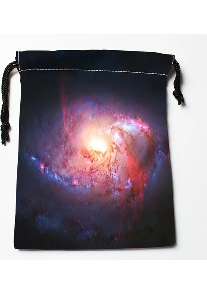 Auburn Yeni Varış Samanyolu Uzay Sanat Ipli Çanta Özel Depolama Baskılı Çanta Tipi Çanta Almak Saklama Torbaları Boyutu 18X22 cm (Yurt Dışından) fiyatları