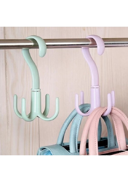 Bej Yerden Tasarruf Döndürülmüş Askı Kancaları Dolap Giysi Raf Askı Organizatör Çanta Askısı Ayakkabı Kemer Eşarp Asılı Raf Dolap Askısı (Yurt Dışından) fiyatları