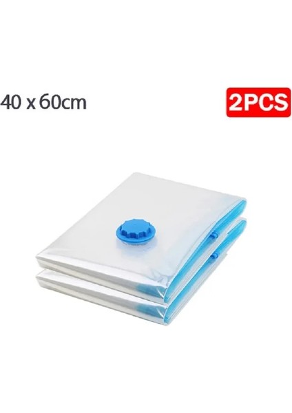 40X60 cm 2 Adet Space Saver Vakum Saklama Torbaları El Pompası ile Vakumlu Mühür Çanta Giysi Organizatör, Yastıklar, Battaniye, Yastıklar Depolama Yatak (Yurt Dışından)