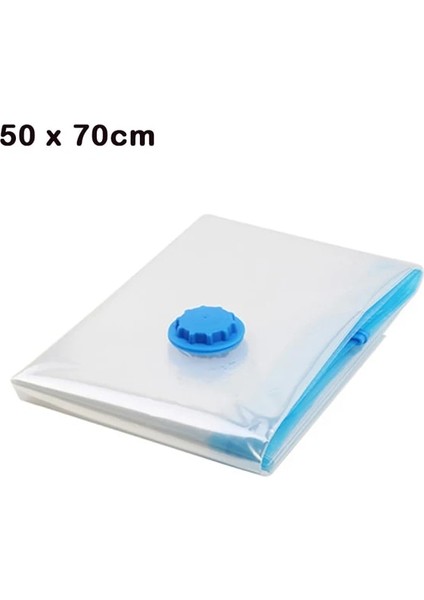 50X70CM Vakum Sıkıştırma Saklama Torbaları Mühürlü Hareketli Çantalar Giysiler Için Ev Uzay Tasarrufu Yatak Odası Organizasyon Seyahat Essentials (Yurt Dışından)