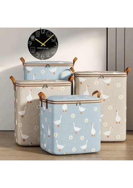 70X50X30CM Dolap Katlanabilir Yorgan Organizatör Saklama Çantası Kapaklı Elbise Bagaj Nem Geçirmez Saklama Çantası Uzay Tasarruf Çantası Büyük Kapasiteli (Yurt Dışından) fiyatları