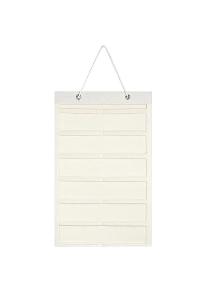 Beyaz 50X35CM Saç Fiyonkları Organizatör Duvar Asılı Büyük Kapasiteli Kafa Bandı Tutucu Saç Tokası Depolama Askı Yerden Tasarruf Sağlayan Saç Aksesuarı Depolama (Yurt Dışından)