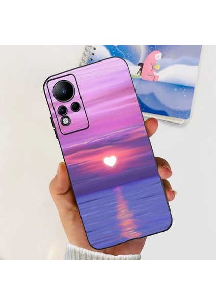 SHELL-U60 Infinix Note 11 Infinix Note 12 G88 Kılıf 2022 Moda Çiçek Uzay Telefon Kapak Yumuşak Funda Infinix Note 11 Kılıf X663 X663C NOTE11 Pro Çanta (Yurt Dışından)