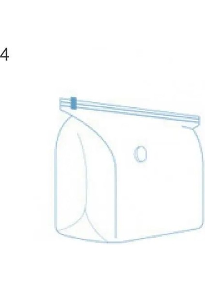 Stil 4 Vakum Torbası Dayanıklı Sıkıştırma Yastık Elbise Uzay Tasarrufu Kese Uygun Vakum Organizatör Çantası (Yurt Dışından)