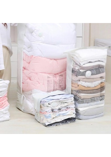 Stil 4 Vakum Torbası Dayanıklı Sıkıştırma Yastık Elbise Uzay Tasarrufu Kese Uygun Vakum Organizatör Çantası (Yurt Dışından) fırsatları