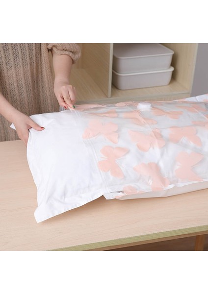 4 Adet B 60X80CM Ev Vakum Torbası Giysi Saklama Için, Yastıklar Yatak Battaniyesi, Katlanabilir Sıkıştırılmış Organizatör, Yerden Tasarruflu Mühür Çanta, 4 Adet (Yurt Dışından) indirimleri