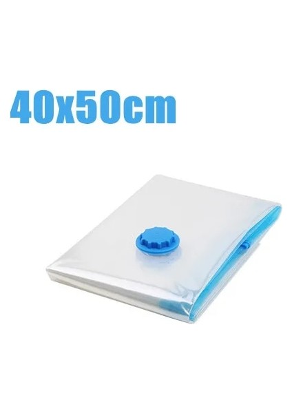 40X50 cm Uygun Vakum Poşeti Depolama Ev Düzenleyici Şeffaf Elbise Organizatör Mühür Sıkıştırılmış Seyahat Tasarruflu Çanta Paketi (Yurt Dışından)
