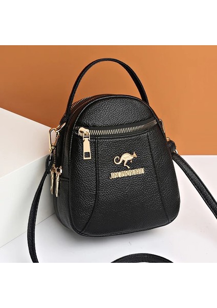 Mor Kadın Küçük Çanta Crossbody Mini Omuz Messenger El Çantası Pu Cep Telefonu Değişim Sevimli Çanta Lüks Tasarımcı Çok Uzay Çanta (Yurt Dışından) modelleri