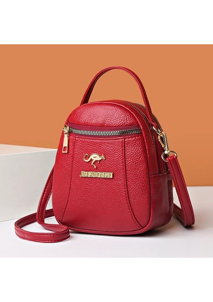 Mor Kadın Küçük Çanta Crossbody Mini Omuz Messenger El Çantası Pu Cep Telefonu Değişim Sevimli Çanta Lüks Tasarımcı Çok Uzay Çanta (Yurt Dışından) indirimleri