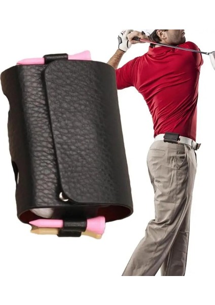 Siyah Golf Topu Saklama Çantası Erkek Kadın Büyük Uzay Golf Topu Depolama Taşınabilir Golf Saklama Kutusu Golf Spor Aksesuarı (Yurt Dışından) indirimleri