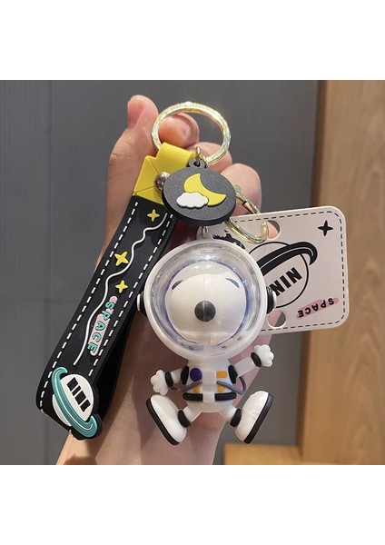 Stil 4 Yaratıcı Astronot Köpek Anahtarlık Sevimli Karikatür Uzay Köpek Bebek Asılı Hediye Adam Araba Çanta Anahtarlıklar Kız Anahtarlık (Yurt Dışından) modelleri