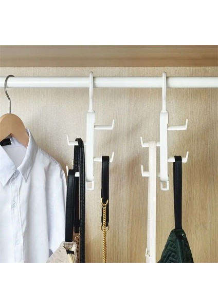 1 Adet Stil B 2/1 Adet Çanta Askı Dolap Organizatör Kancaları Çok Amaçlı Elbise Eşarp Çanta Şapka Asılı Raf Uzay Tasarruf Dolap Depolama Askı (Yurt Dışından) fiyatları