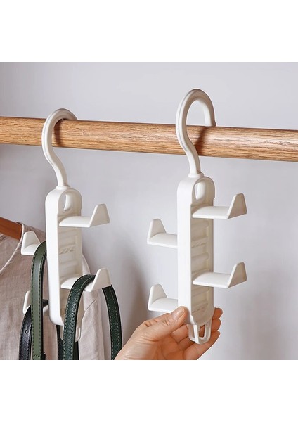1 Adet Stil B 2/1 Adet Çanta Askı Dolap Organizatör Kancaları Çok Amaçlı Elbise Eşarp Çanta Şapka Asılı Raf Uzay Tasarruf Dolap Depolama Askı (Yurt Dışından) fırsatları
